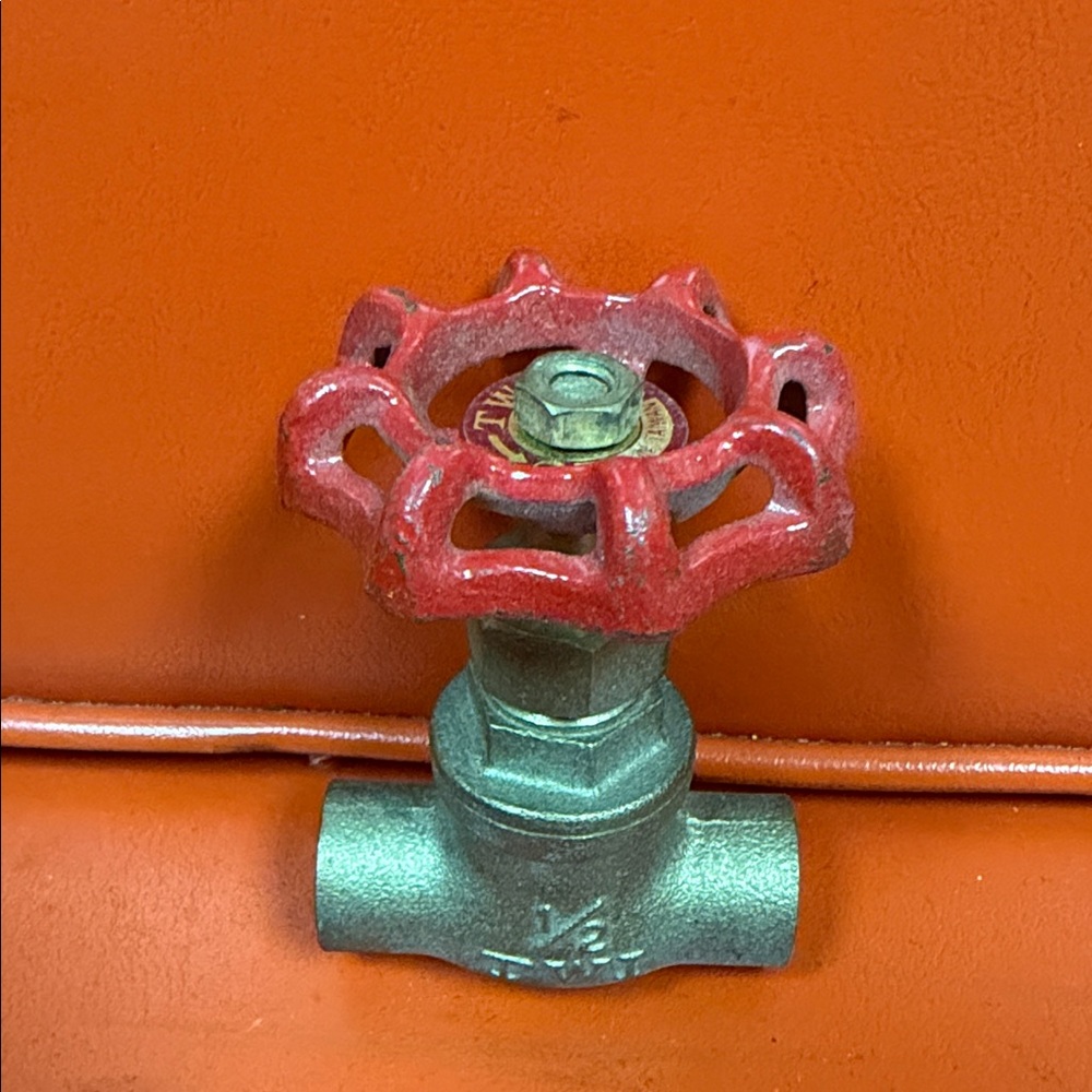 Industrial 1/2inch - 1/2inch Brass Stop Valve T Shut Off Valve